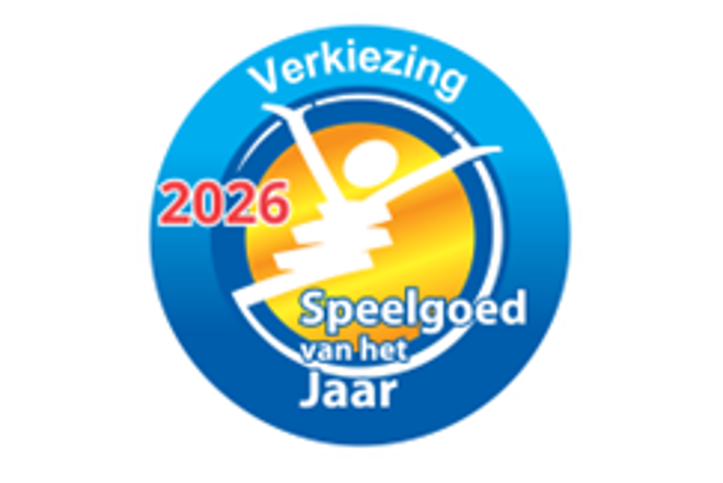 Speelgoed Van Het Jaar 2026 Logo Met Witruimte