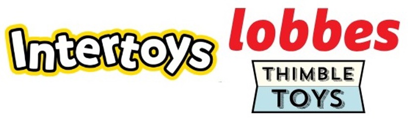 Intertoys Lobbes Thimble Toys Logos