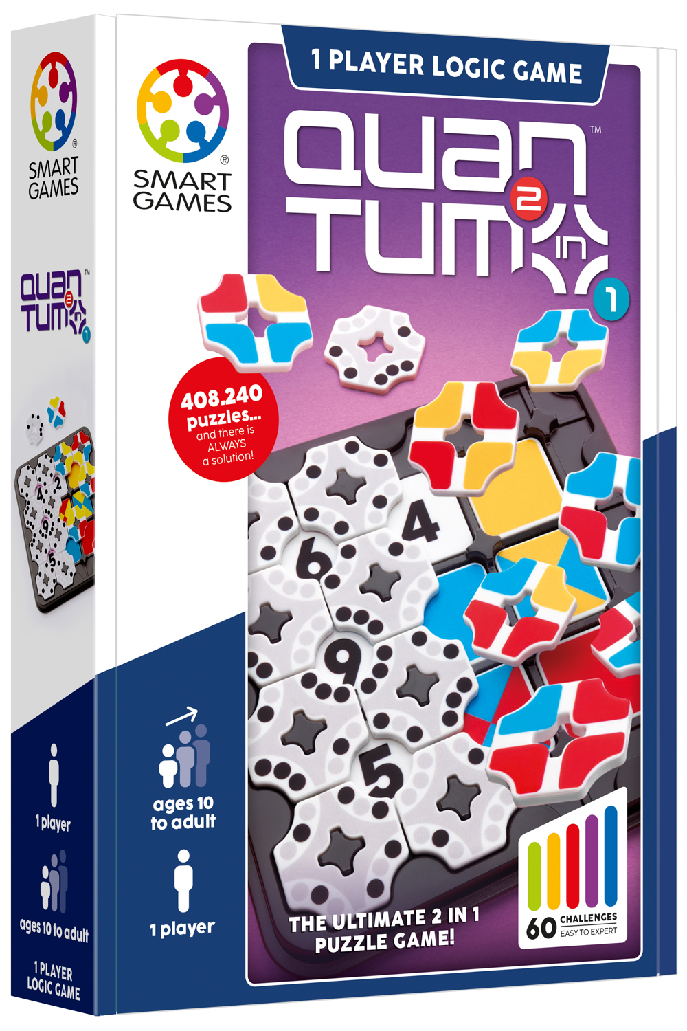Smartgames SG 454 Quantum 2 In 1 Product Packaging Ae6857